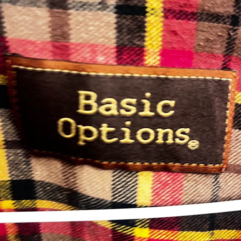 Basic Options  upcycled Flannel - Picture 6 of 6